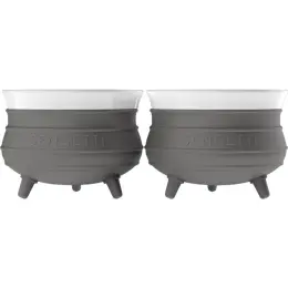 Andy Cartwright Sengetti Mini Potjie Pot - Set Of 2 Charcoal